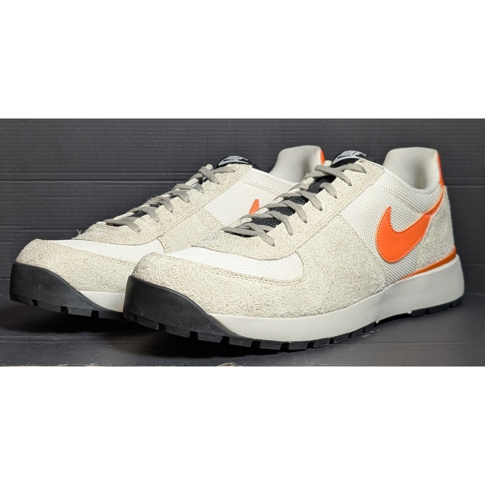 Nike Mens Shoes Lava Dome Stone Grey Safety Orange Gorpcore Trail Running SZ 13